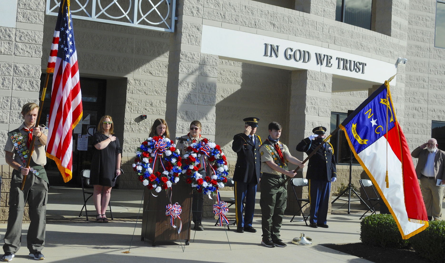 Tribute to veterans